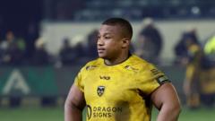 Sale sign South African prop Dlamini for next season