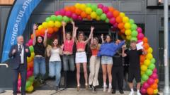 Student 'burst out crying' at exam results