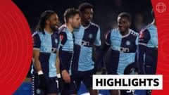 League One Wycombe upset Championship Portsmouth