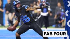 'A night to remember!' - Detroit Lions' Gibbs scores FOUR touchdowns