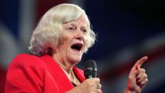 Former Tory minister Ann Widdecombe dies at 78