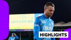 Buttler’s reign ends in sorry seven-wicket defeat against South Africa