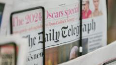 Daily Telegraph tipped to go to US bidder at auction