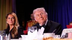 Trump says he 'wasn't worried' during Washington press dinner shooting