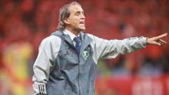 Mancini leaves role as Saudi Arabia manager