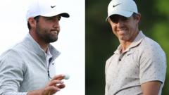 Scheffler hits front as McIlroy rallies in Houston