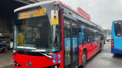 Electric buses flat by mid-afternoon - firm boss