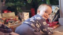 Womb transfusion baby now a 'chirpy little boy'