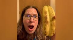 Fruit fan goes bananas for double delight