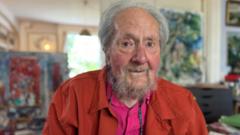 'It keeps me in touch with life': The London artist still working at 103