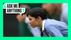 Why were there no line judges at Wimbledon 2025?