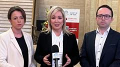 Pipe bomb at Sinn Féin office an 'attack on democracy' - first minister