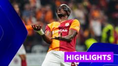 Osimhen double gives Galatasaray comfortable win over Bodo / Glimt