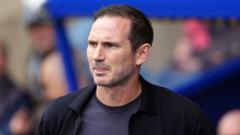 Lampard gives thoughts on derby clash with Blues