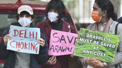 Why India's Aravalli hills are at the centre of growing protests