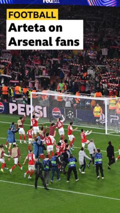 Big change since Arteta arrived