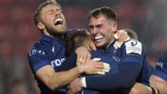 Four-try Sale cruise to victory over Racing