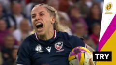 'Not here to make up numbers' - Jarrell scores for USA against England