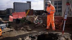 Medieval well surveyed during Castlegate scheme