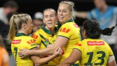 England suffer record defeat as Australia score 90