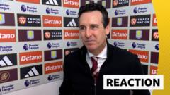 Villa ‘dominated’ Man City in second half – Emery