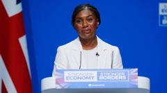 Badenoch to set out new rule to cut borrowing and taxes