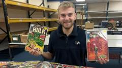 ‘Remarkable’ set of comics to go under the hammer