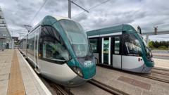 Tram replacement buses to run during upgrade work