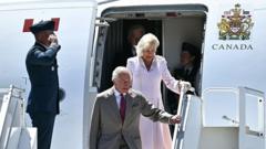 In pictures: King Charles and Queen Camilla welcomed in Ottawa