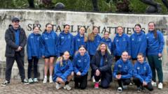 Girls' football team crowned best in the country