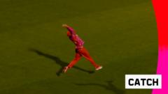 'What a catch that is!' - Green takes brilliant back-pedalling grab