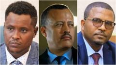 አቶ ክርስቲያን ታደለ፣ አቶ ዮሐንስ ቧያለው እና ዶ/ር ካሳ ተሻገር