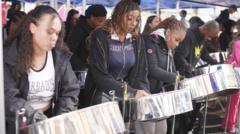 Steel drums welcome back Notting Hill Carnival