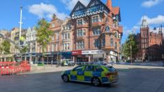 Man taken to hospital after city centre assault