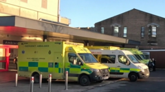 Ambulances waiting two hours on average outside A&E