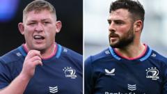 Leinster's Furlong and Henshaw to miss quarter-final
