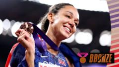 Can KJT Secure Bronze in Heptathlon After Thrilling 800m?