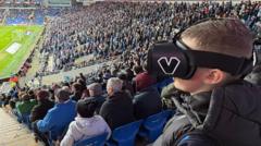 Virtual reality headset 'life-changing' for visually impaired football fan
