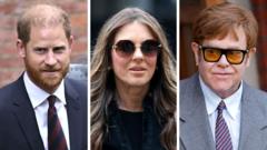 Prince Harry and six others ordered to pay initial £9.5m to Daily Mail publisher
