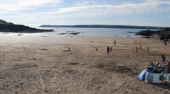 Woman dies at popular beach on bank holiday weekend 