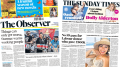 The Papers: PM to warn 'things will only get worse'