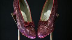 Dorothy's ruby slippers sell for $28m at auction