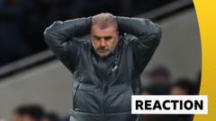 Spurs performance just missing a goal – Postecoglou