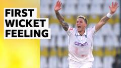 First Test wicket a very special feeling – England’s Carse