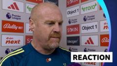 Dyche proud of Forest performance against Man Utd