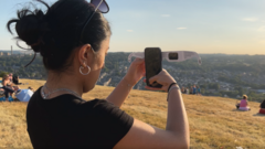 Yorkshire crowds gather for 'incredible' eclipse