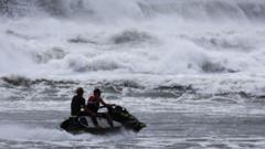 Watch: Australia’s east coast braces for Cyclone Alfred