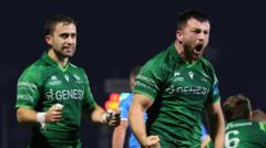 Connacht secure five points in victory over Dragons