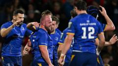 Leinster hold off Ulster fightback in URC thriller