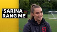 How Toone found out she was in England's Euro 2025 squad